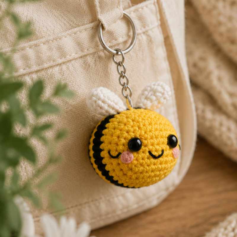 Bee Keychain