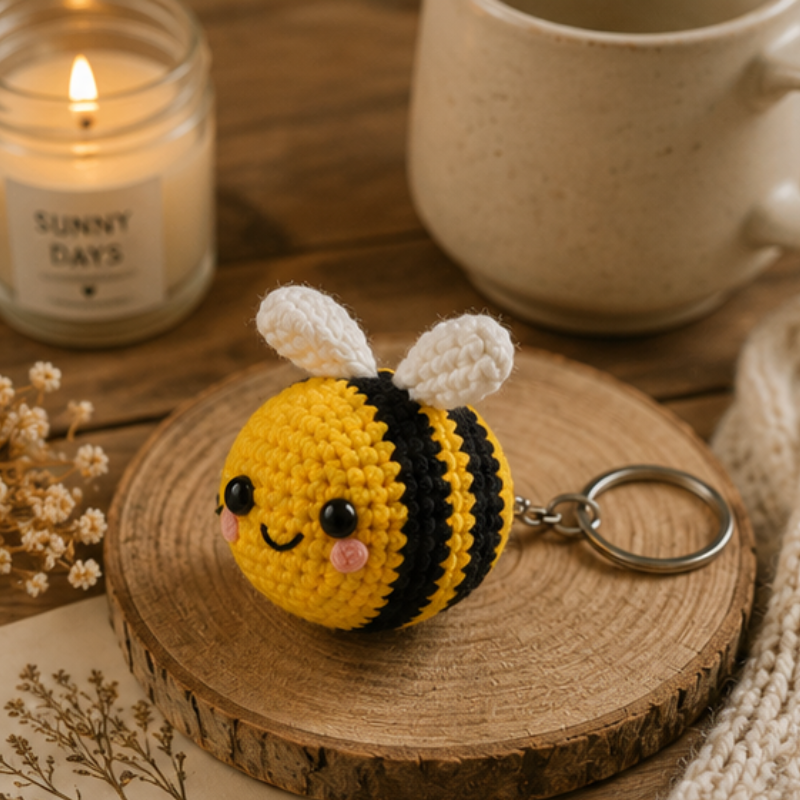 Bee Keychain